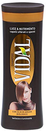 Vidal Shampoo 250ml Argan
