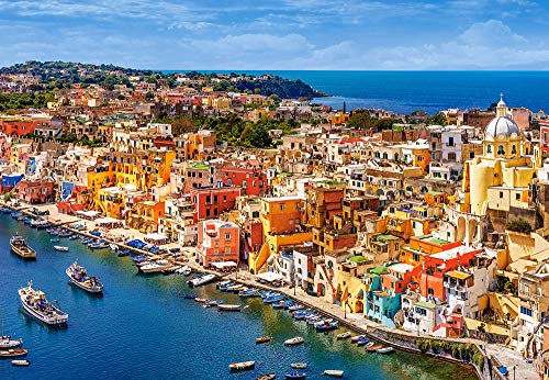 Castorland CSC151769 Marina Corricella,Italy, 1500 Teil Puzzle, bunt