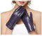 UK_Stone Lederhandschuhe Damen Winter Touchscreen Handschuhe Eleganter Party Handschuhe, Lila L