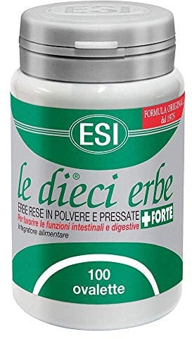 3 X Esi Le Dieci Erbe Forte Integratore Alimentare - 100 Ovalette