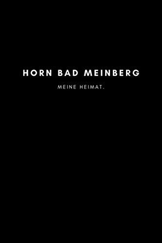 Horn Bad Meinberg: Notizbuch, Notizblock, Notebook | Punktraster, Punktiert, Dotted | 120 Seiten, DIN A5 (6x9 Zoll) | Notizen, Termine, Ideen, ... | Deine Stadt, Dorf, Region, Liebe und Heimat