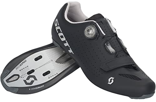 SCOTT Road Vertec Boa Rennrad Fahrrad Schuhe schwarz/silberfarben 2021: Größe: 43