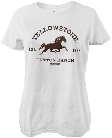 Yellowstone Officiellement sous Licence Dutton Ranch - Montana Femme T-Shirt