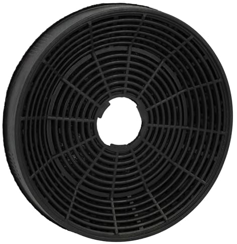 vhbw Aktivkohlefilter kompatibel mit Amica OKS-942T, OKS661 S/T, OKS652 T, OKS942 T, OKS-661T, OKS-661S Dunstabzugshaube - 16 cm