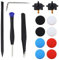YINETTECH Ensemble de Manettes Analogiques Compatible avec Oculus Quest 2 Contrôleurs VR 3D Manette Analogique Outil de Réparation Accessoires de Remplacement