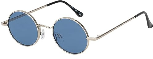 BEZLIT Runde Damen Sonnenbrille mit Metallgestell – UV400 Schutz, getönte Gläser, Retro Sommerbrille in Trendfarben