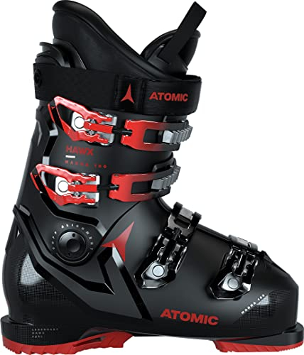 ATOMIC Unisex – Erwachsene HAWX Magna 100 GW Skischuhe Alpine Boots, Black/Red, 27/27.5