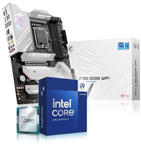 Aufrüst Kit Intel Core i9 14900K, MSI MPG Z790 Edge WiFi, be Quiet! Dark Rock 4 Kühler, 16GB DDR5 RAM, komplett fertig montiert und getestet