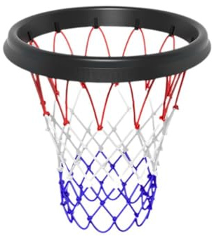 MLEHN Red de Baloncesto Portátil - Actualización 2024, Aro Resistente, Fácil de Instalar y Quitar