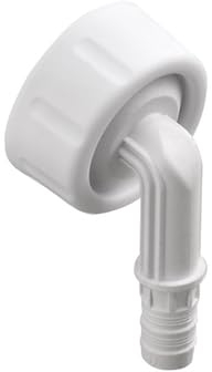 HAAS PP Winkelschlauchtülle 90 Durchmesser: 9-14 mm, 3/8 x G 1 für Kondensatanschluss