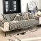 ZCXRYFL Luxus Couch üBerzug L/U-Form Eckcouch Rutschfester-Sofabezug 1 2 3 4-Sitzer Chenille-Sofa üBerwurf Decke FüR Leder-/Holz-/Stoffsofas Balkon Kratzfeste Decken FüR Katzen(70X70cm,Black)