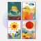Hochwertiges Poster&Kunstdruck-Set (A3/A4) mit individuellem Charakter I Extra 300g Fotopapier I Dekoration Heimzimmer I ohne Bildrahmen I Made in Germany I (Art Deco, A4, Kinder)