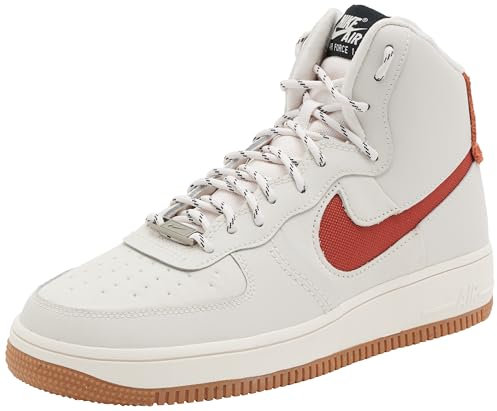 Nike Air Force 1 Sculpt Wild, Sneaker Mujer, Beige, 37.5 EU
