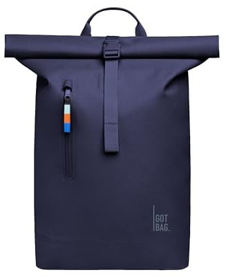 GOT BAG Rucksack Rolltop 2.0 Lite | Laptop Rucksack wasserdicht mit Herausnehmbarer 15,6“ Laptoptasche | 26 Liter Füllvolumen Rollrucksack (tide)
