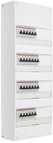 ABB Tableau 4 rangées pré-équipé 4 inter. diff. 63A + 22 disjoncteurs