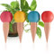 RoseFlower 4 Pack Arrosage Plante Interieur, Oyas a Planter Terre Cuite Extérieur, Ollas Terre Cuite, OYA Arrosage, Arrosage Jardinière, Pot en Terre Cuite#083