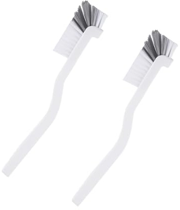 2 Pcs Washing Up Brush,Kitchen Brush,Washing Up Brushes For Kitchen,Dish Brushes for Washing Up,For Sink Dish Pot Pan Dishwasher Edge Corners Cleaning,Small Space Crevice,Ash Olored Hairs