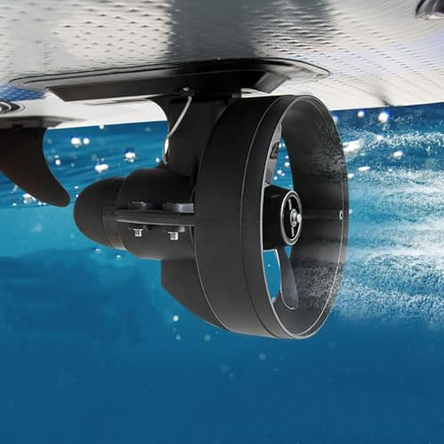 Tavola da surf elettrica motorizzata da 288 W, pinna da surf e SUP, batteria elettrica, pinna da stand up paddle board, tavola da surf con motore, tavola da surf per kayak da 12 V, kit per tavola da