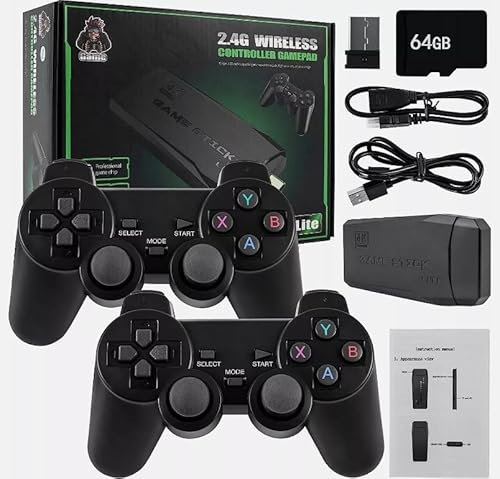 HDMI 4K Wireless Retro Game Console 3RD EDITION!!! 30000 classic retro game, Plug and Play.