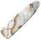 Wanyint Ironing Board Cover with Elastic Edges, Machine Washable Standard Size Iron Board Cover, 55 x 16, Marble White Gold