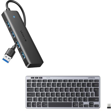 UGREEN USB HUB & UGREEN Wireless Keyboard