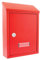 Burg-Wachter MB09R Avon Boîte aux lettres murale en acier galvanisé verrouillable résistant aux intempéries Rouge 21 x 30 x 7 cm