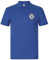 Chelsea FC Herren Polo-Shirt mit originalem Fußball-Wappen - Geschenkartikel - Königsblau - 3XL