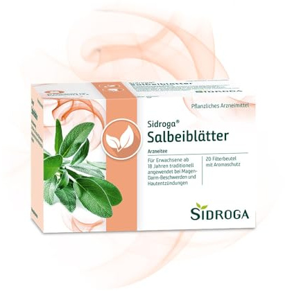 SIDROGA Salbeiblätter Tee Filterbeutel, 20 St