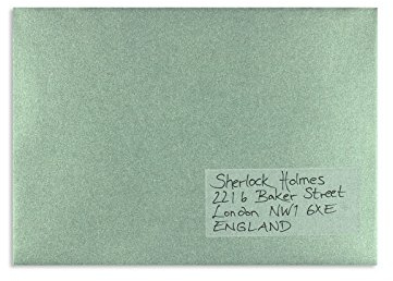 Premium DIN A4 Copy-/Laser-/Inkjet-Adressetiketten in Weiß (Transparent-Weiß) | Selbstklebung | 10 Stück