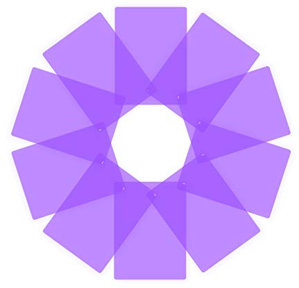 Dyslexia-Friendly Tinted A4 Page Overlays - Purple (Pack of 10) - by Crossbow Education Dyslexia and Visual Stress Specialists