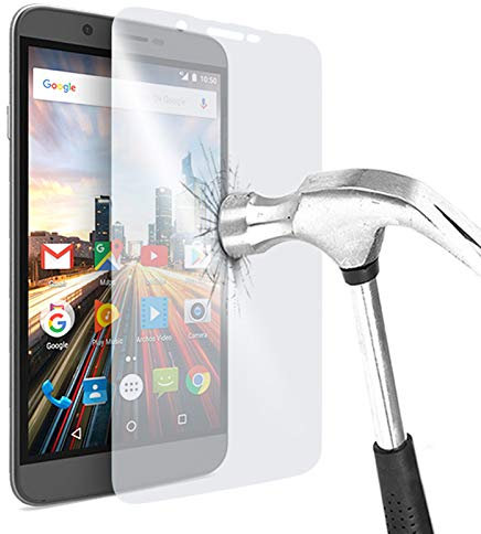 KARYLAX - Protection d'écran en Verre Fléxible, Dureté 9H, Anti-Rayures, Film Protecteur pour Smartphone Archos Core 60S (Pack x2)