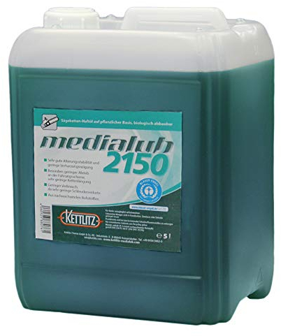 5 Liter Bio Kettenöl KETTLITZ-Medialub 2150 Blauer Engel Sägekettenhaftöl biologisch abbaubar