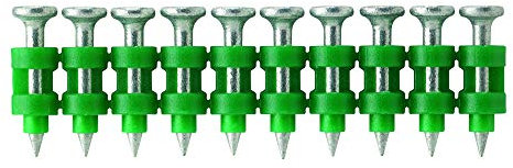 Clavos 15mm x 2,6 mm para fijación a gas C5 + Carga de Gas