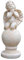 GMMH Gartenfigur 30 cm Hoch Engel 86322 A Gartendeko Engelsfigur Grabdeko Figur Engels