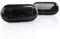 LIGHTDELUX 2 x LED Blinkleuchte Blinker Seitenblinker mit Zulassung Black Vision V-171307