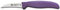 Sanelli Ambrogio S691.007P Ambrogio Sanelli-Supra Coltello Verdura. Manico Ergonomico in Polipropilene, Colore: Viola. Lama: Ricurva, in Acciao Nitro-B Inox all'azoto. Cm: 7, Stainless Steel