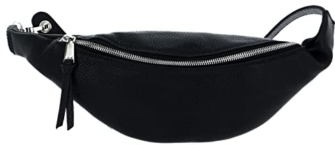 Linna 028819-37/18 ABRO Black/Nickel Uni Unisex Erwachsene Tasche, Schwarz/Nickel, Talla única, Lässig
