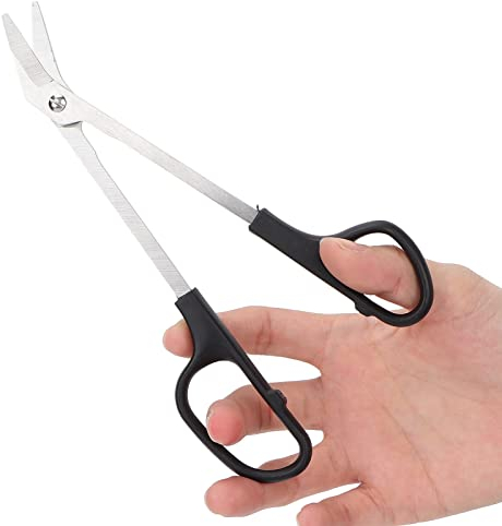 Ciseaux et Coupe-ongles à Long Manche, Coupe-ongles Incarnés Ciseaux à Ongles Long Manche Ergonomique Coupe-ongles Design Unique avec Coupe-ongles pour Adultes
