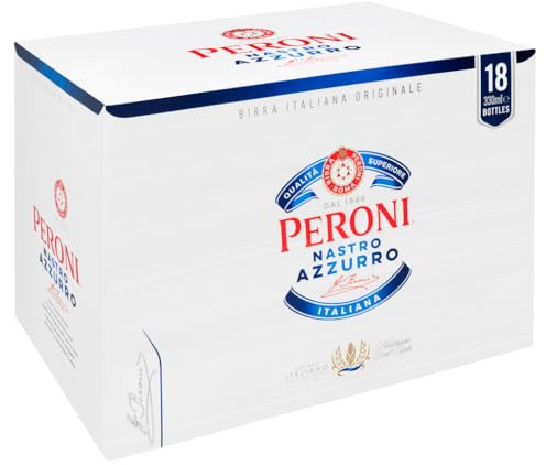 Peroni Nastro Azzuro Bottiglie 18 x 330ml