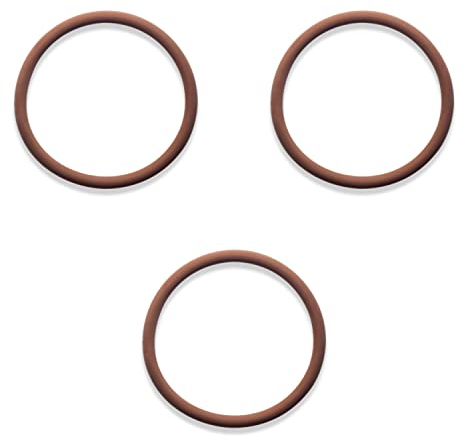 3 x O-Ring für ESE-Kaffeepadmaschine, 44 mm, kompatibel mit Didiesse Frog, Faber, La Piccola, Grimac, Spinel, Union Group, 3 Stück