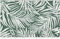 Outsunny Tapis d'extérieur réversible Motif Feuilles Vertes Tropical - polypropylène Haute densité 310 g/m² - dim. 152L x 243l cm Vert