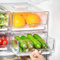 AOTOPYU Rangement Frigo, Organisateur Frigo Transparent avec Fenêtre d'aération du plateau d'égouttage, Boîte de Bac Rangement Frigo pour Le réfrigérateur, Cuisine, Armoires