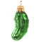 Christbaumschmuck Weihnachtskugeln Glas Obst, Gemüse Christbaumkugeln Handmalerei Glasbläserei Gurke