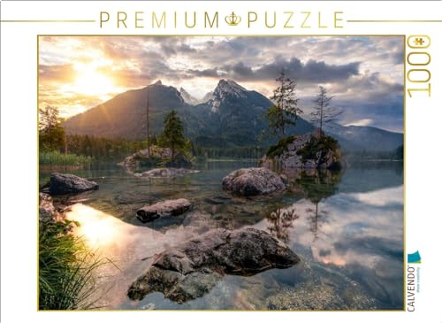 CALVENDO Puzzle Hintersee am Zauberwald | 1000 Teile Lege-Größe 64 x 48 cm Foto-Puzzle für glückliche Stunden