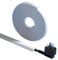 Outdoor Cord Cover, Cable Raceway, Cord Covers for Wires on Floor, Self Adhesive Soft PVC Wire Cover for Home Office Gym Restaurant
