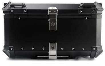 BIRNN Motorrad Topcase für Honda NT 1100 2022-2023, Motorrad Heckkasten Wasserdicht Haltbar Motorrad Kofferraumbox Motorcycle Suitcase Reise Aufbewahrungsbox, 65L-Black