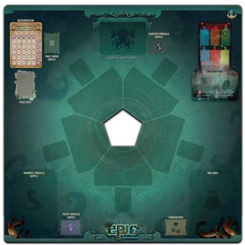 Gamelyn Games | Tiny Epic Cthulhu - Game Mat | Board Game Accessory