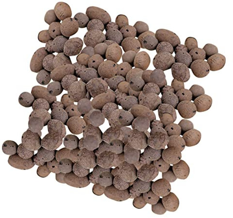 TOYANDONA 1 Packung Ceramsite Blumenerde für Pflanzen Drainagematerial für Töpfe Atmungsaktives Tongranulat zur Verbesserung Wurzelbelüftung und Wasserspeicherung für Zimmerpflanzen und