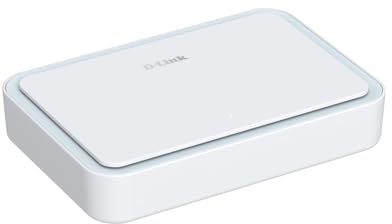 D-Link AX3000 Wi-Fi 6 Portable VPN Travel Router (DBR-330), Multi-WAN, Business Security, VPN, SPI Firewall, File Sharing, Compact WiFi Hotspot for Public WiFi Sharing, Remote Work, RV