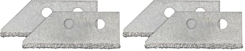 wolfcraft Cuchilla de repuesto para rascador de juntas I 5571000 I Para eliminar mortero para juntas (Paquete de 2)